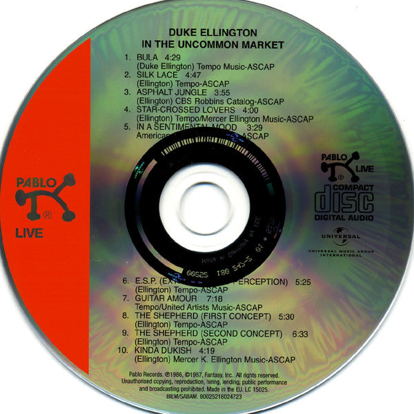 Duke Ellington - In The Uncommon Market (CD) Image