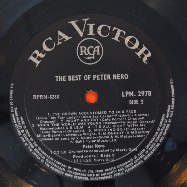 Peter Nero - The Best Of Peter Nero (Vinyl) Image