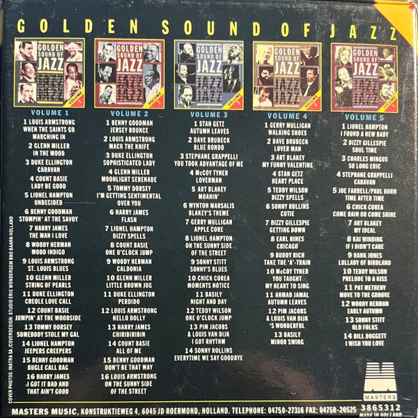 Various - The Golden Sound Of Jazz (CD) (5 CD) Image
