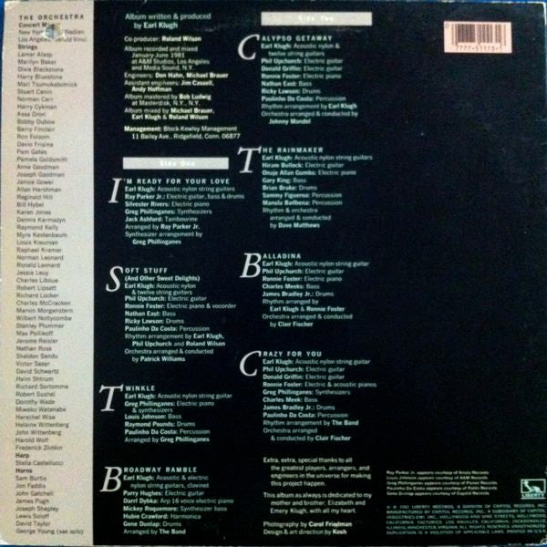 Earl Klugh - Crazy For You (Vinyl) Image