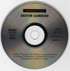 Dexter Gordon - Sound Of Jazz Vol. 24 (CD) Image