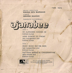 R. D. Burman, Anand Bakshi - Ajanabee (45-RPM)
