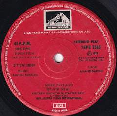 Rajesh Roshan, Anand Bakshi - Mr. Natwarlal (45-RPM)