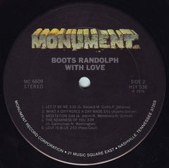Boots Randolph - ... With Love (Vinyl)