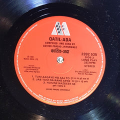 Govind Prasad Jaipurwale - Qatil Ada (Vinyl) Image