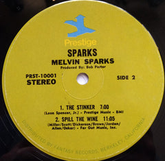 Melvin Sparks - Sparks! (Vinyl)