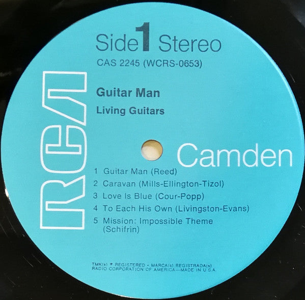 Living Guitars - Guitar Man (Vinyl) Image