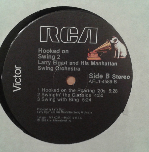 Larry Elgart And His Manhattan Swing Orchestra - Hooked On Swing 2 (Vinyl) Image
