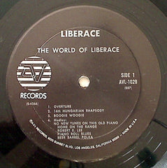 Liberace - Excerpts From The TV Special "The World Of Liberace" (Vinyl) Image