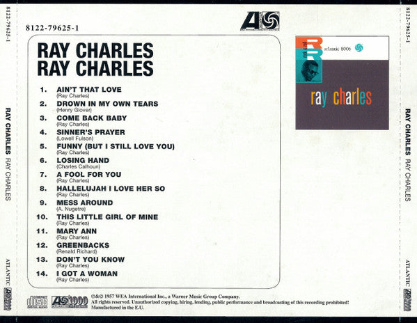 Ray Charles - Ray Charles (CD)