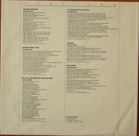 Paul Anka - The Music Man (Vinyl) Image