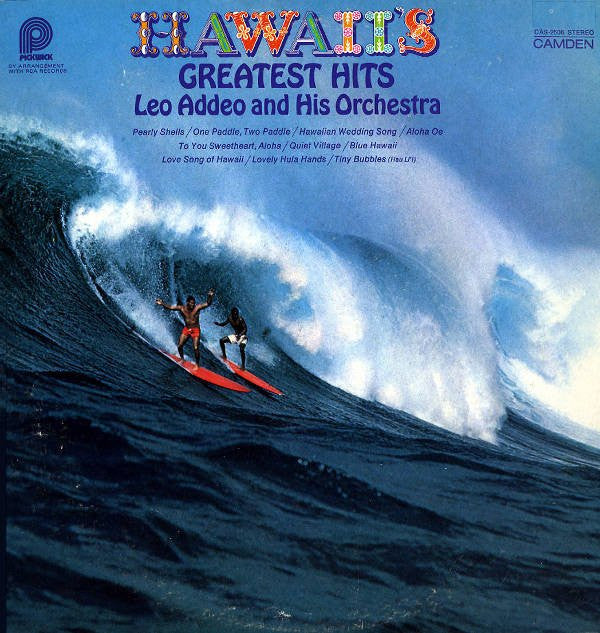 Leo Addeo And His Orchestra - Hawaii's Greatest Hits (Vinyl) Image