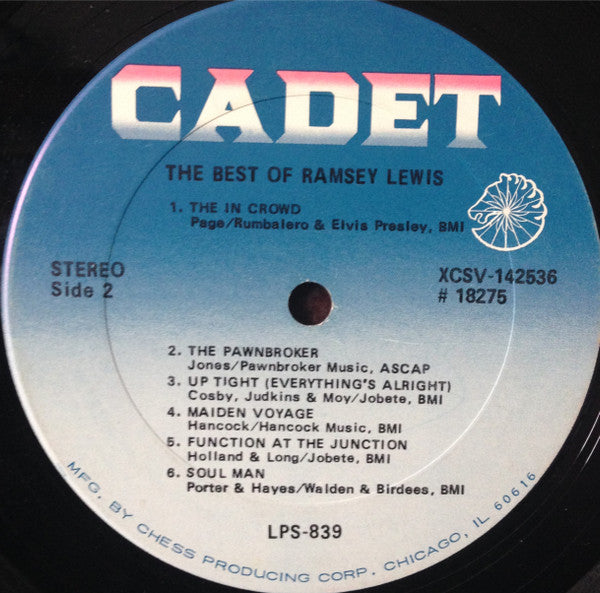 Ramsey Lewis - The Best Of Ramsey Lewis (Vinyl) Image