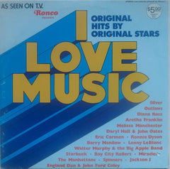 Various - I Love Music (Original Hits By Original Stars) (Vinyl)