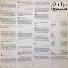 "Annie" Original London Cast - Annie (Original Cast Recording) (Vinyl)