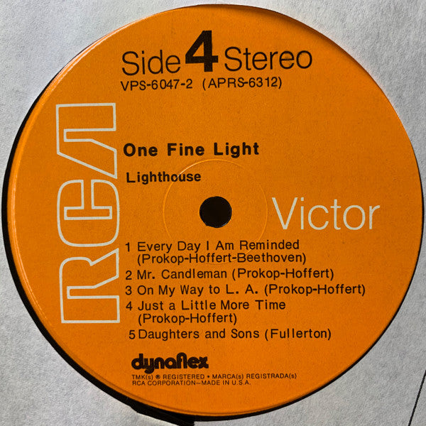 Lighthouse (2) - One Fine Light (Vinyl) (2)