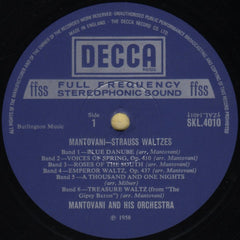 Mantovani And His Orchestra - Strauss Waltzes (Vinyl) Image
