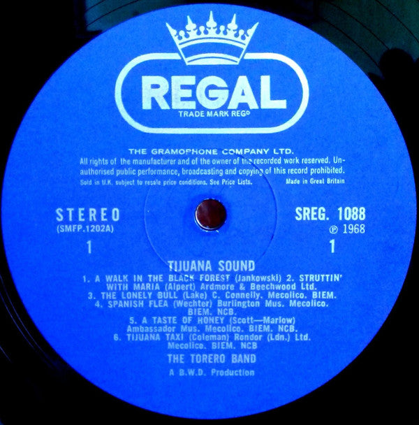 Torero Band, The - Tijuana Sound (Vinyl) Image