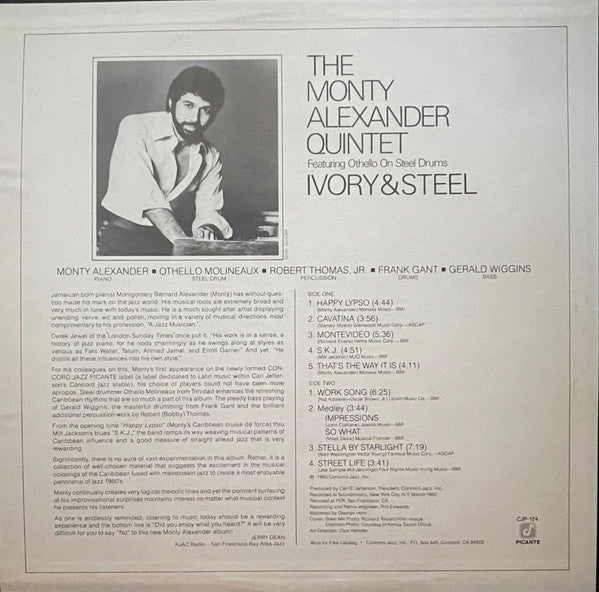 Monty Alexander Quintet, The - Ivory & Steel (Vinyl)