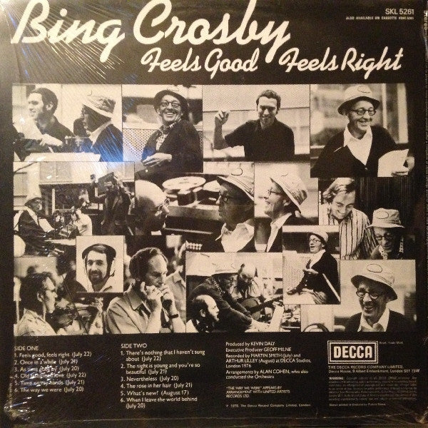 Bing Crosby - Feels Good, Feels Right (Vinyl) Image