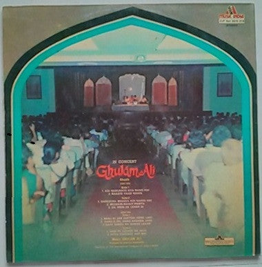 Ghulam Ali - In Concert (Ghazals) (Vinyl) (2)