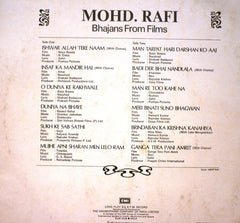 Mohammed Rafi - Bhajans From Films (Vinyl)