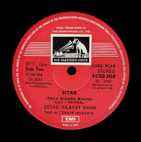 Vilayat Khan - Enchanting All The Way (Vinyl) Image