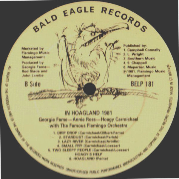 Hoagy Carmichael / Georgie Fame / Annie Ross - In Hoagland 1981 (Vinyl) Image