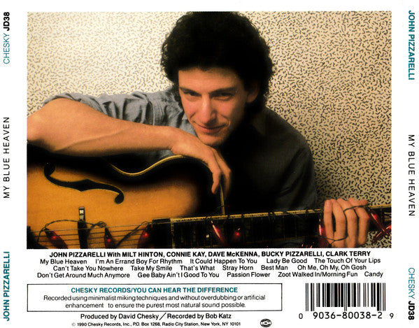 John Pizzarelli - My Blue Heaven (CD) Image