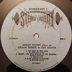 Ashley Tappen - An Organ Tribute To Ken Griffin (Vinyl)