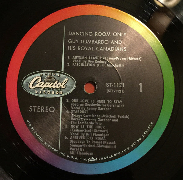 Guy Lombardo And His Royal Canadians - Dancing Room Only (Vinyl) Image