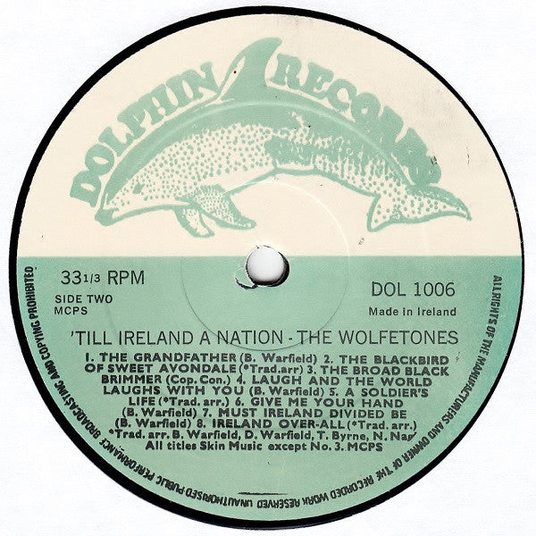 Wolfe Tones, The - 'Till Ireland A Nation (Vinyl) Image