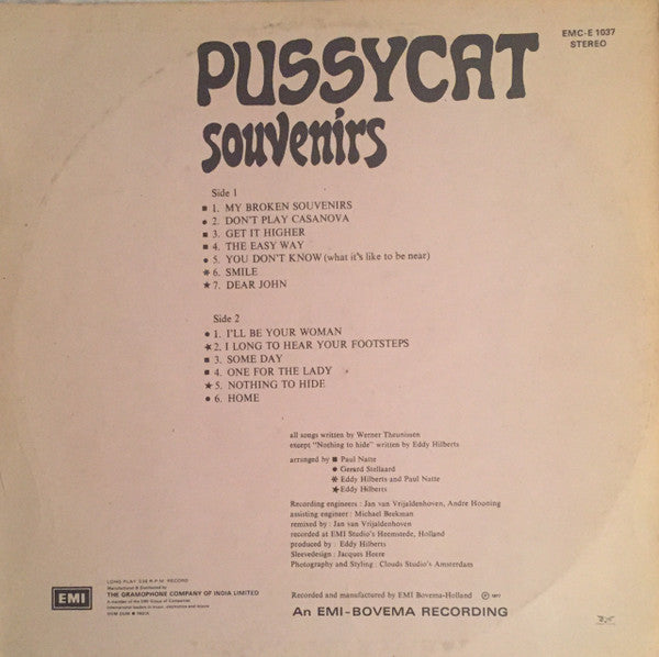 Pussycat (2) - Souvenirs (Vinyl) Image