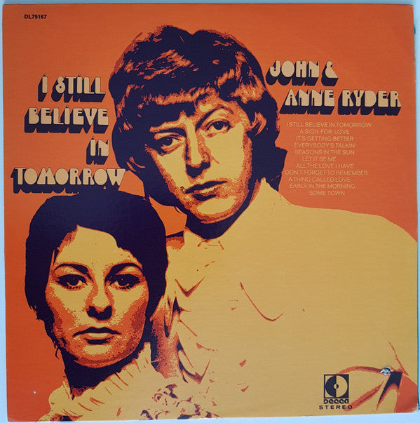 John & Anne Ryder - I Still Believe In Tomorrow (Vinyl)