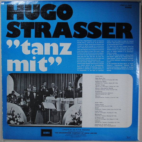Hugo Strasser - Tanz Mit (Vinyl) Image