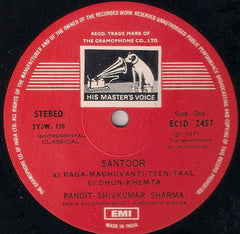 Pandit Shiv Kumar Sharma - Santoor (Vinyl) Image