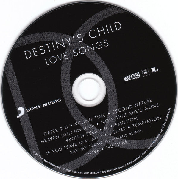 Destiny's Child - Love Songs (CD)