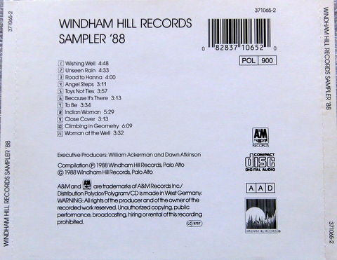 Various - Windham Hill Records Sampler 88 (CD) Image