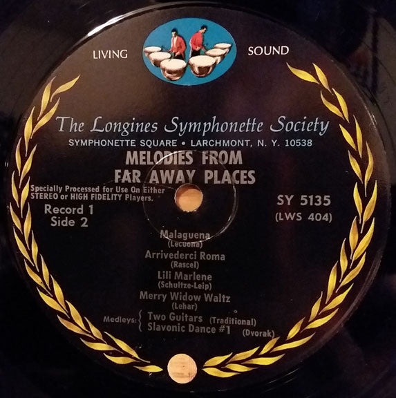 Longines Symphonette, The - Melodies From Far Away Places (Vinyl) (2)