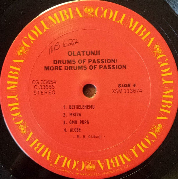 Babatunde Olatunji - Drums Of Passion / More Drums Of Passion (Vinyl) (2)