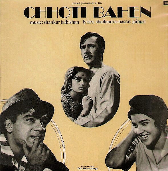 Shankar-Jaikishan, Shailendra - Hasrat Jaipuri - Chhoti Bahen (Vinyl)