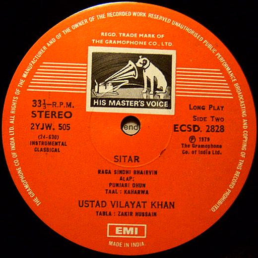 Vilayat Khan - The Brilliance Of Sound (Vinyl)