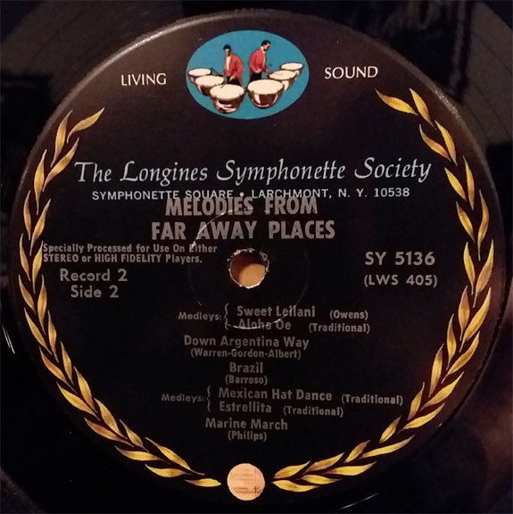 Longines Symphonette, The - Melodies From Far Away Places (Vinyl) (2)