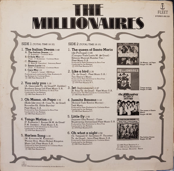 Millionaires (2), The - The Millionaires (Vinyl) Image