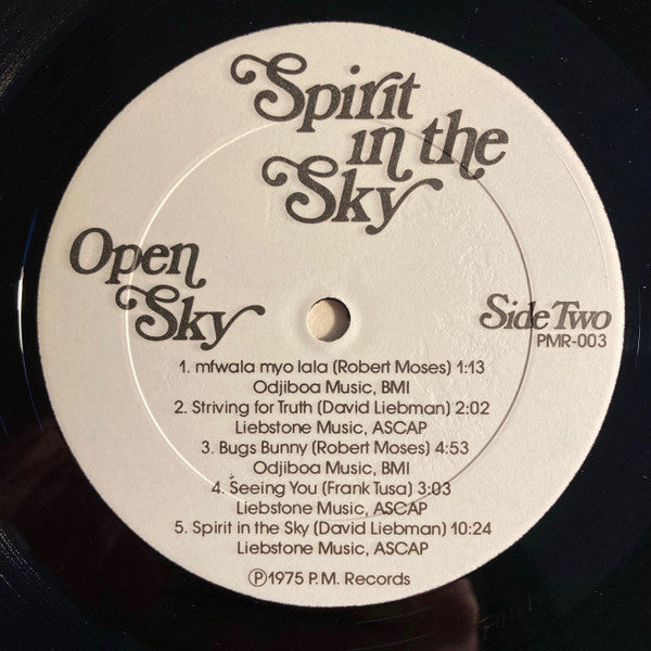 Open Sky - Spirit In The Sky (Vinyl) Image