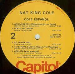 Nat King Cole - Cole EspaÃ±ol (Vinyl) Image