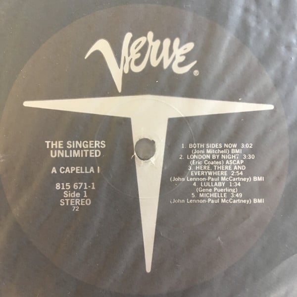 Singers Unlimited, The - A Capella (Vinyl)