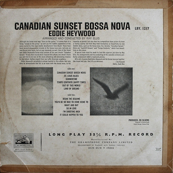 Eddie Heywood - Canadian Sunset Bossa Nova (Vinyl)