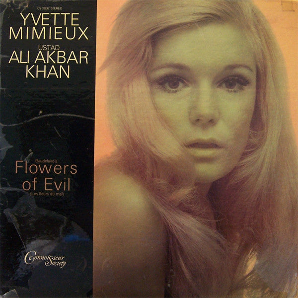 Yvette Mimieux & Ali Akbar Khan - Baudelaire’s Flowers Of Evil (Les Fleurs Du Mal) (Vinyl)