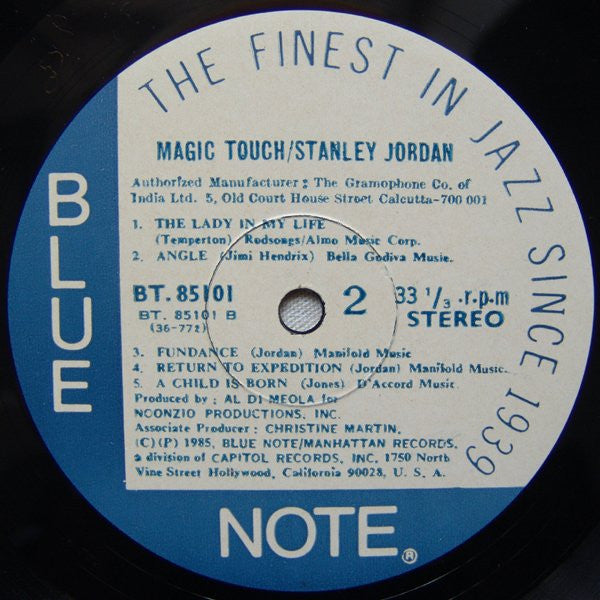 Stanley Jordan - Magic Touch (Vinyl)